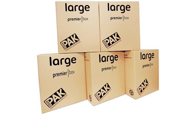 Buy Storepak Heavy Duty Large Cardboard Boxes Set Of 5 Cardboard Boxes Argos 0643