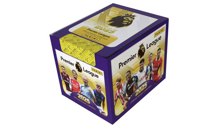Panini Premier League 2025 Official Sticker Box