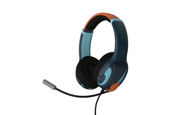 PDP Airlite GLOW Wired Switch, Xbox, PC Headset - Blue Tide