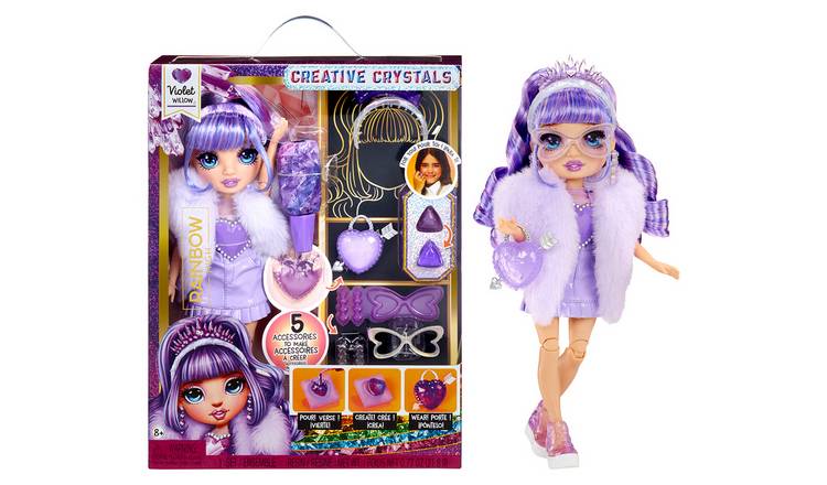Rainbow High Creative Crystals Doll Playset 