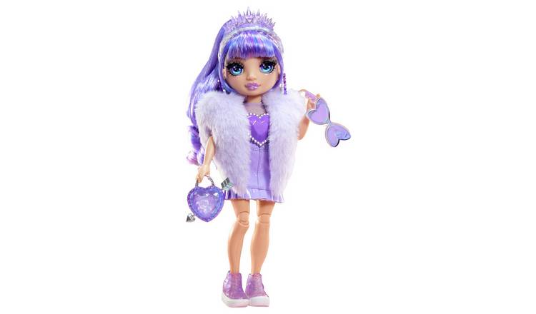 Rainbow High Creative Crystals Violet Fashion Doll Playset