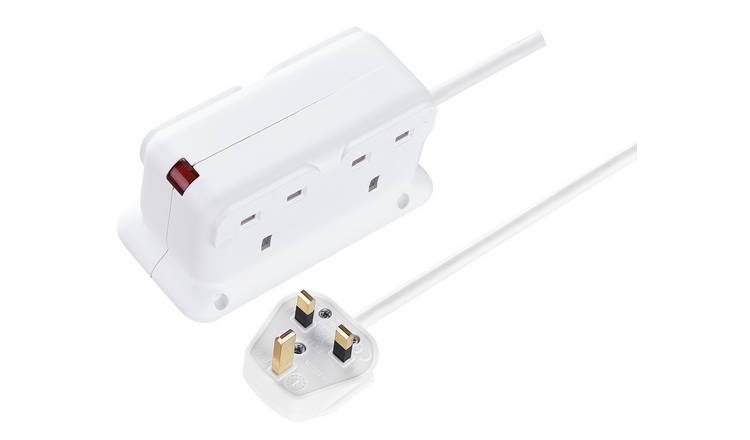 Masterplug 4 Socket 1m Extension Lead