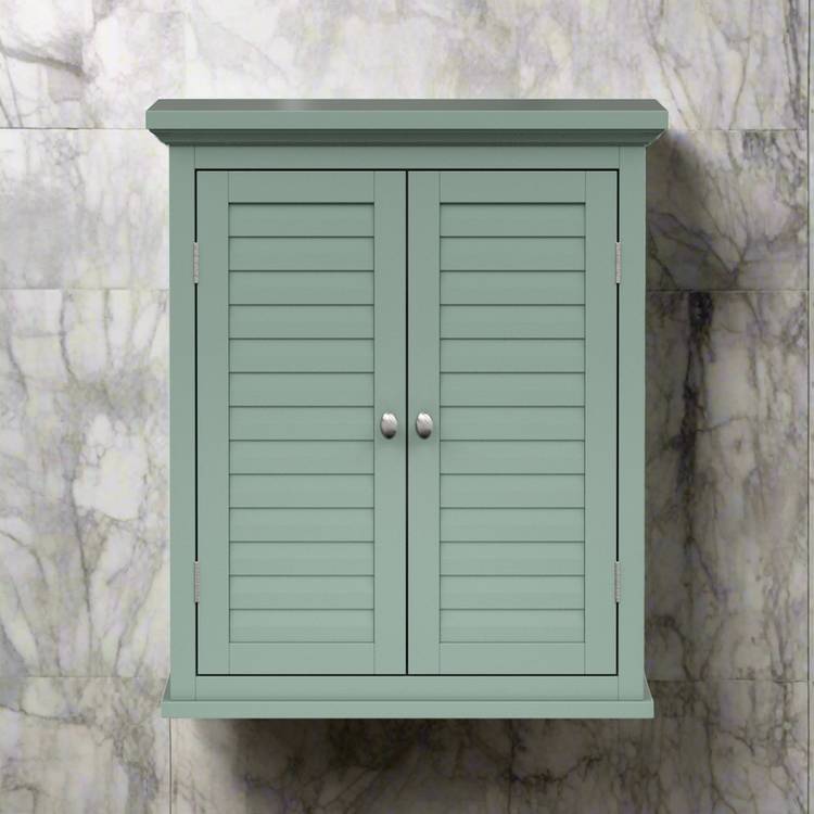 Teamson Glancy 2 Door Wall Cabinet - Sage Green 0