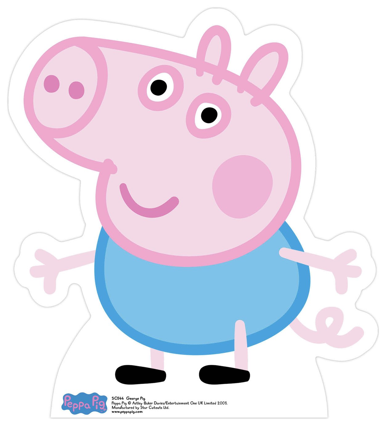 Star Cutouts George Pig Cardboard Cutout 