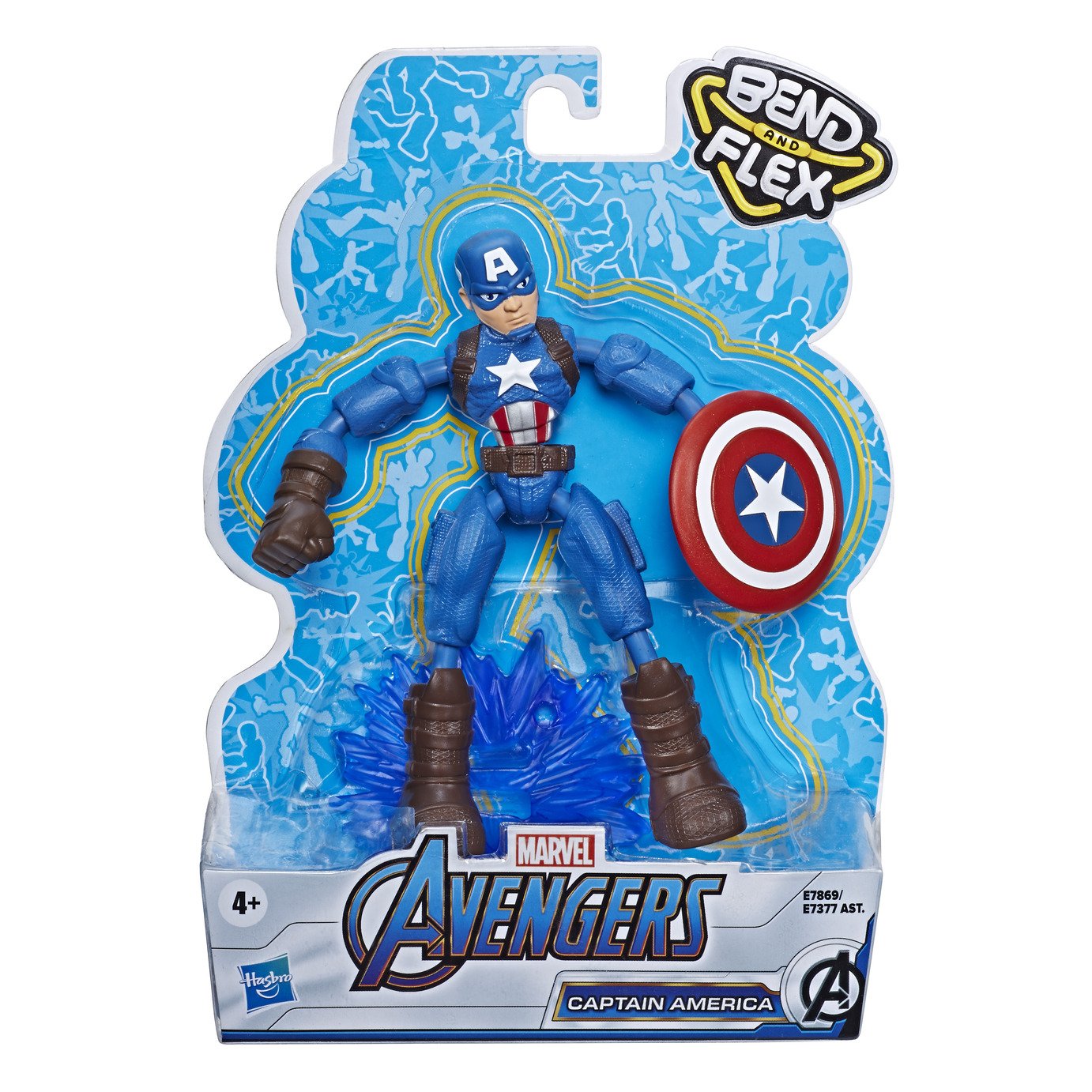 Marvel Avengers Bend And Flex Captain America Review