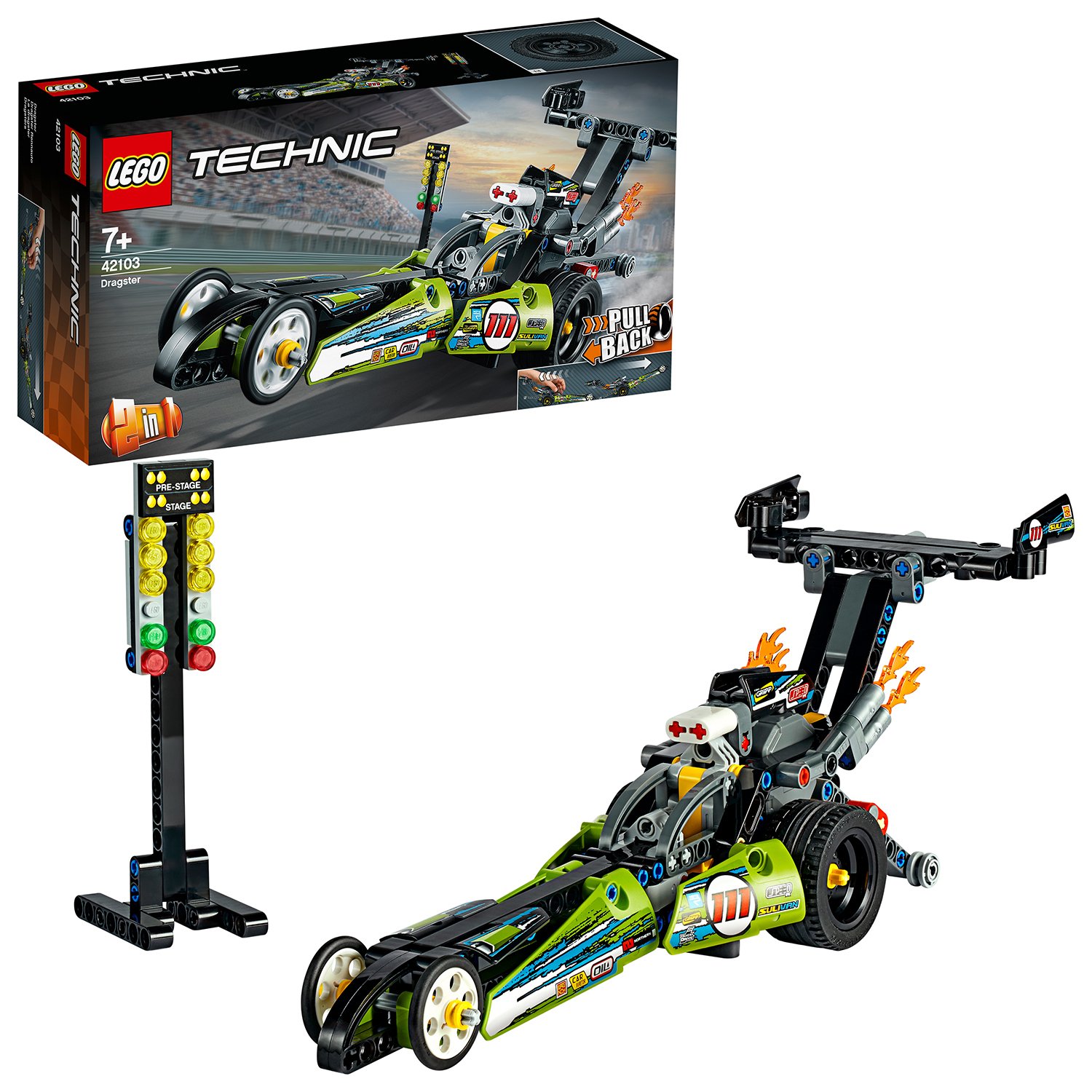 LEGO Technic Dragster Car Toy to Hot Rod 2-in-1 Set Review