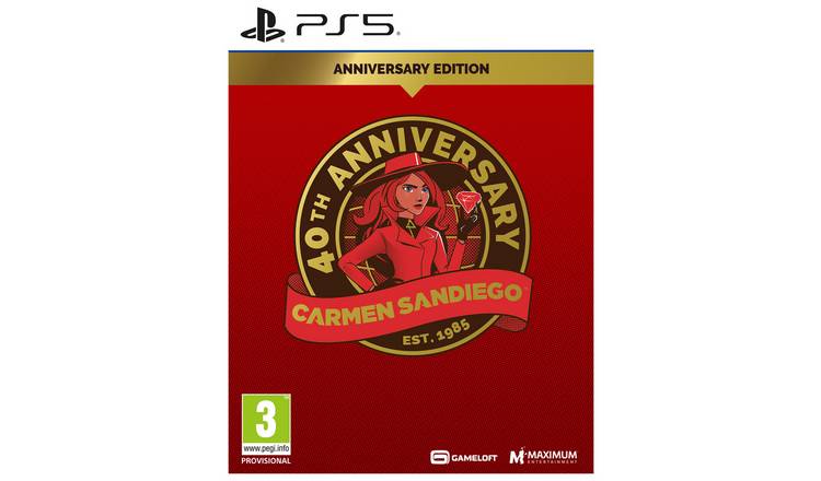 Carmen Sandiego: 40th Anniversary Edition PS5 Game Pre-Order