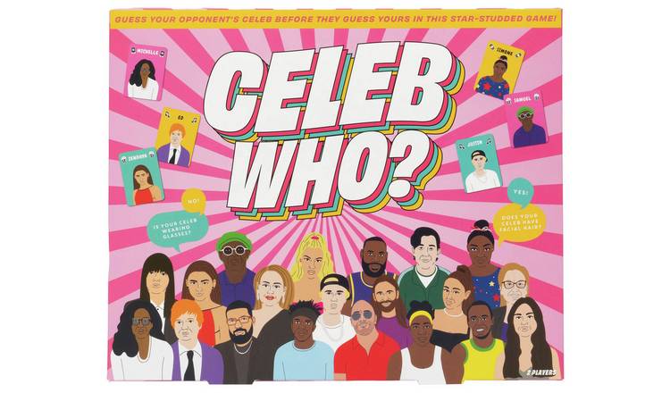 Professor Puzzle Celeb Guess Who Board Game