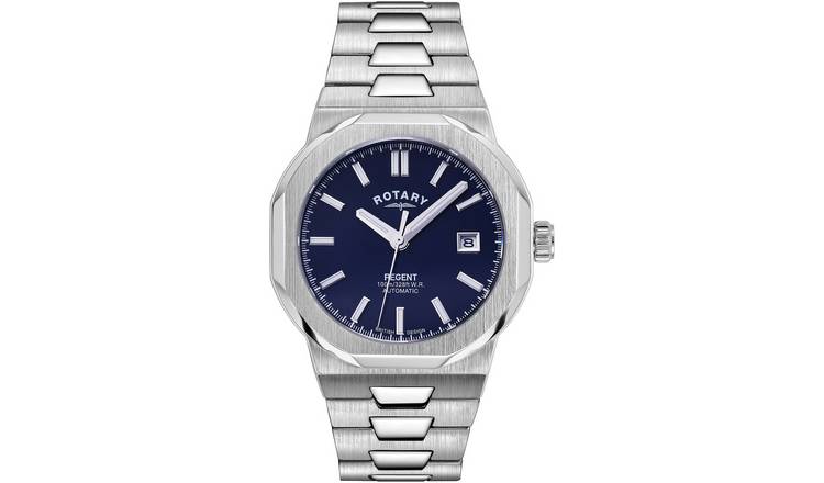 Rotary Men's Timepiece Stainless Steel Bracelet Watch 