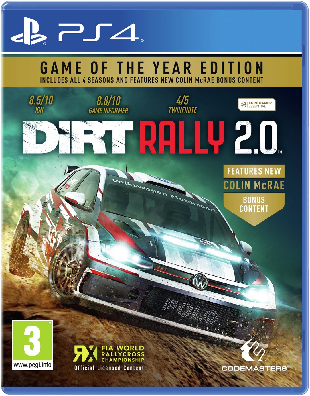DiRT Rally 2.0 Game of the Year Edition PS4 Game Reviews Updated