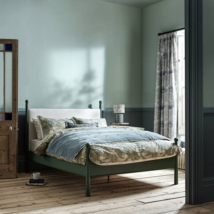 Habitat x Morris & Co. Kingsize Bed Frame - Green 0