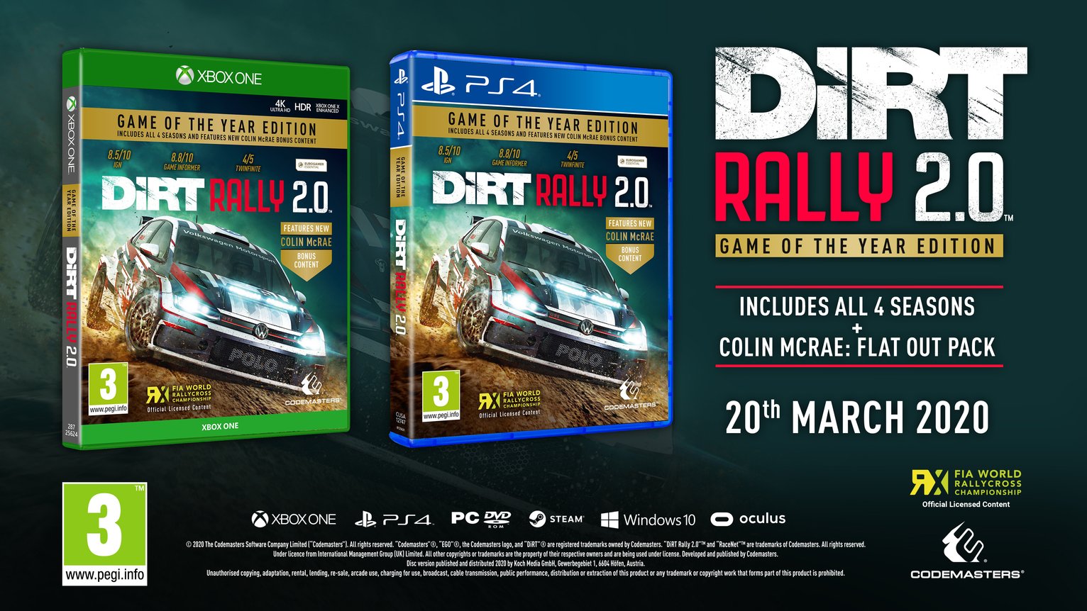 DiRT Rally 2.0 Game of the Year Edition Xbox One Game Review