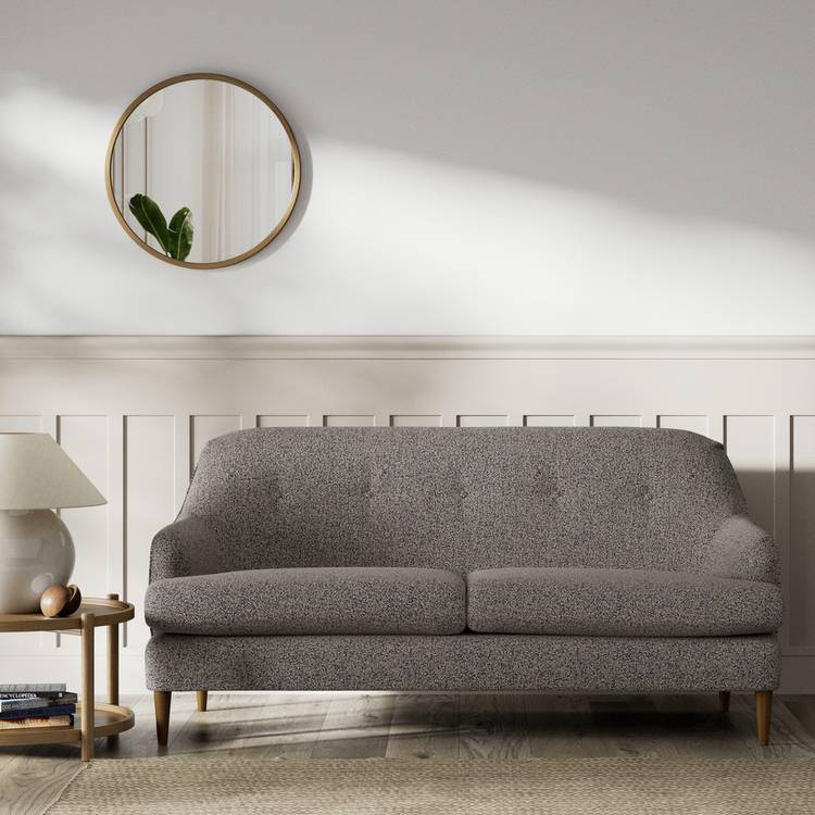 Habitat Frome Fabric 2 Seater Sofa - Charcoal - Dark Leg 0