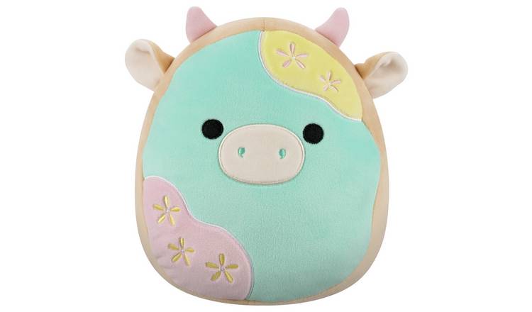 Squishmallows 7.5-Inch Cornelius the Cookie Cow Soft Toy