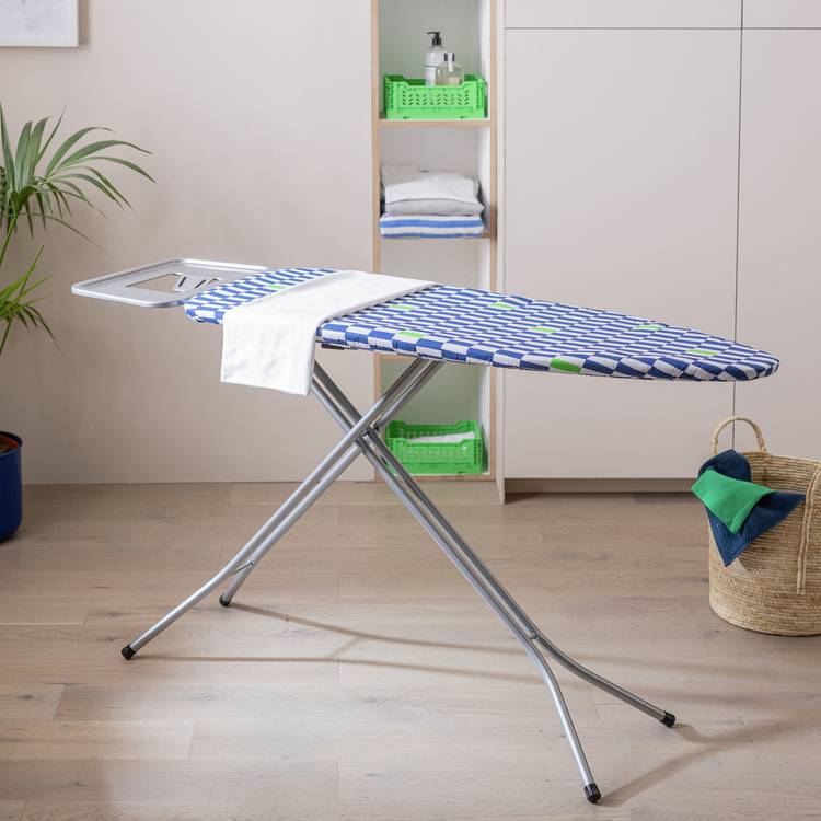Habitat Extra Wide 120x45cm Ironing Board Cover - Blue 0