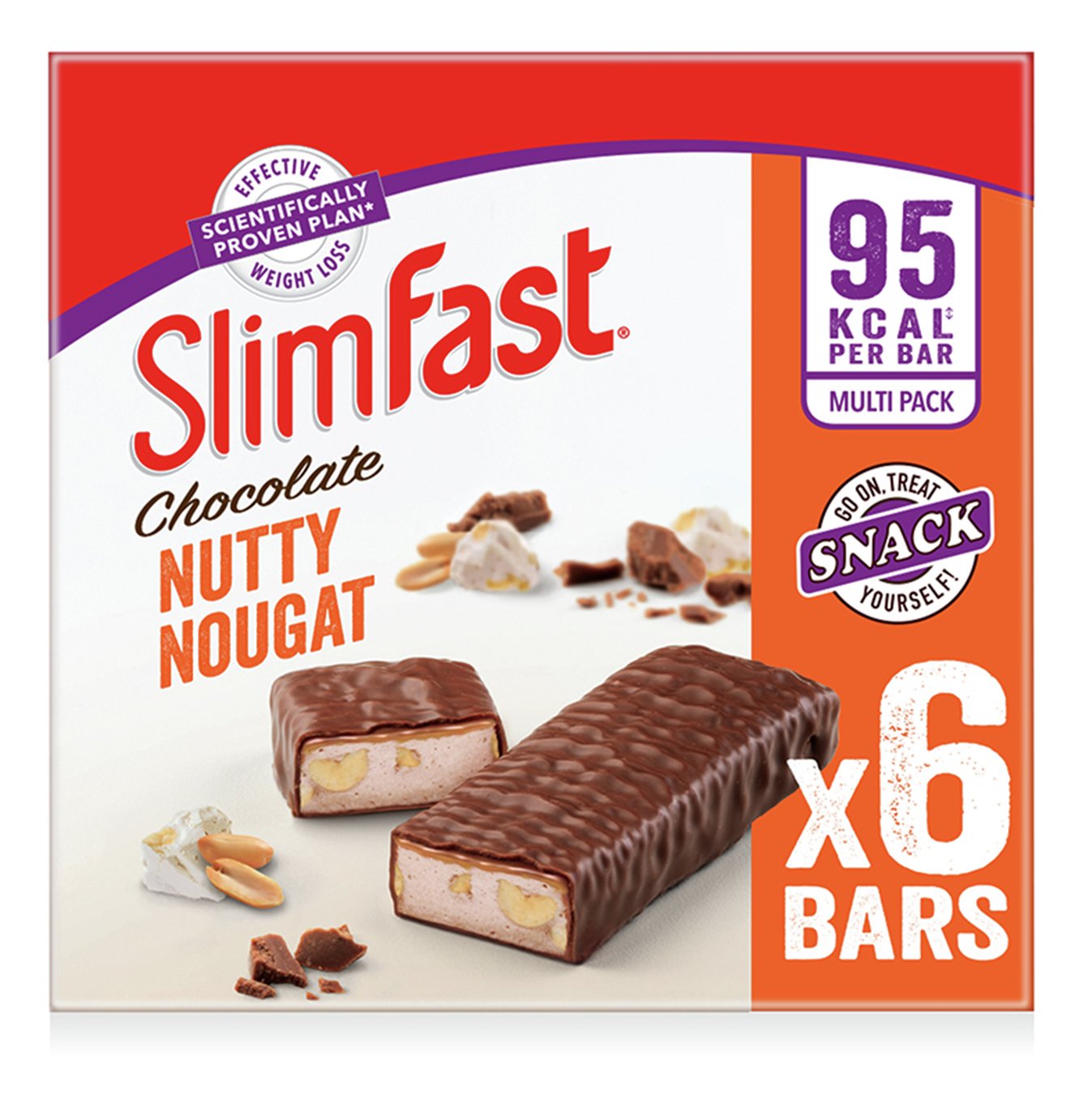 Slimfast Nutty Nougat Treat Bars x 24 Review