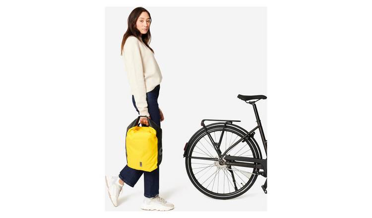 Buy Decathlon 20L Waterproof Bike Bag For Pannier Rack Yellow