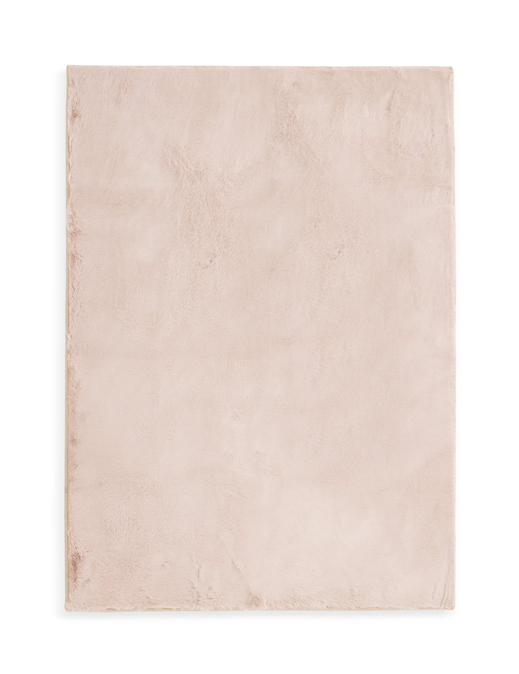 Habitat Cosy Soft Blush Short Pile Rug - 230x160cm