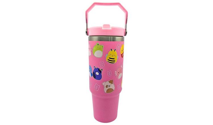 Hox Squishmallows Bradley Pink Travel Mug - 880ml
