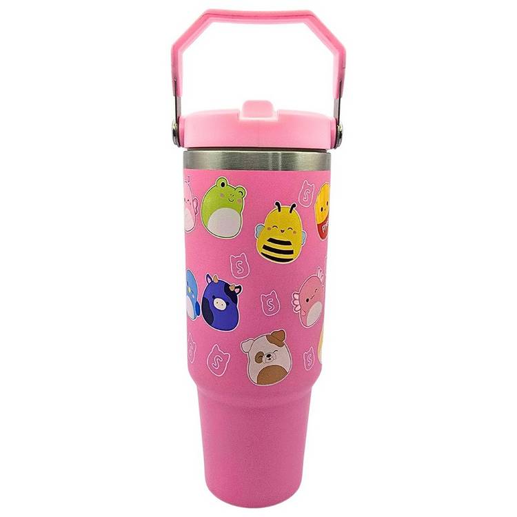 Hox Squishmallows Bradley Pink Travel Mug - 880ml 0
