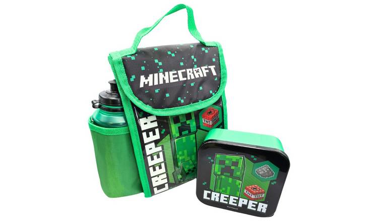 Hox Minecraft My First Lunch Bag and Bottle Set - 400ml