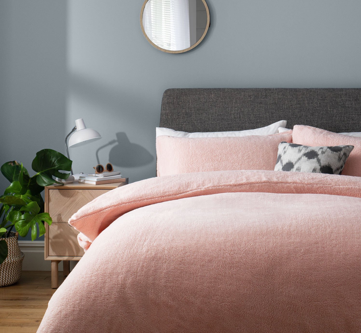 Argos Home Blush Fleece Bedding Set Review