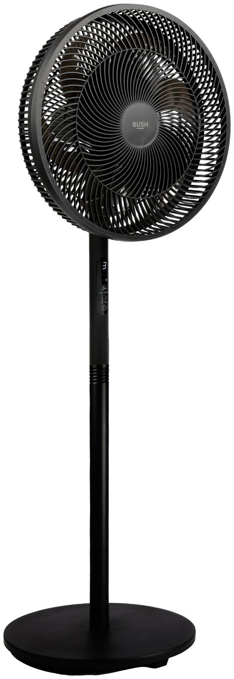 Bush Black Pedestal Fan with Remote Control  - 16 Inch
