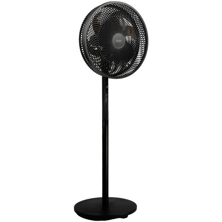 Bush Black Pedestal/Desk Fan with Remote Control - 16 Inch 0