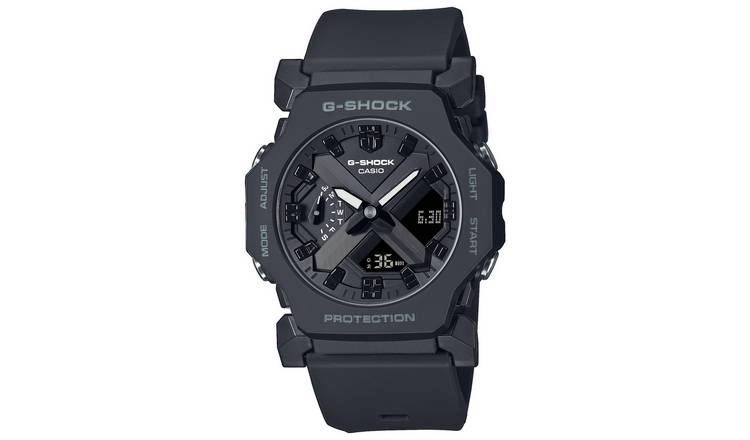 Casio Men's G-shock Digital Display Black Strap Watch