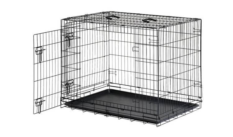 Double Door 36 inch Pet Cage - Large