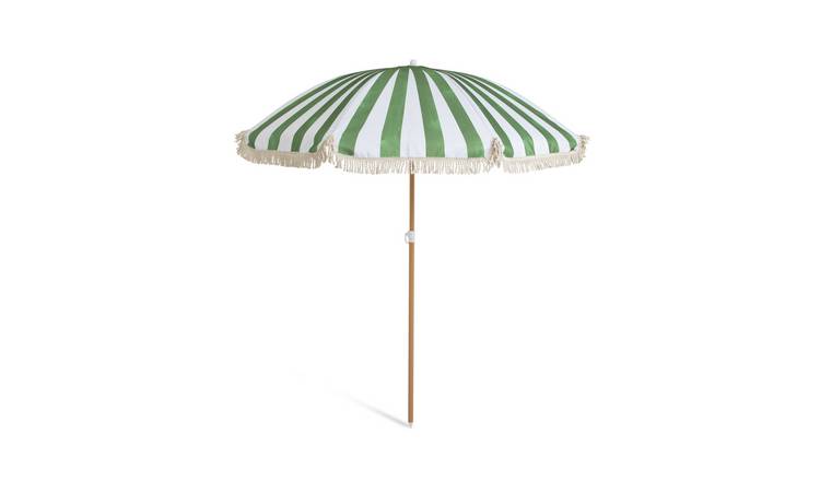 Habitat Sunbeam 1.6m Garden Parasol - Green