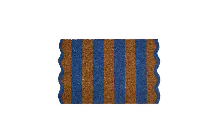 Argos Home Wavy Striped Coir Doormat- 40x60cm