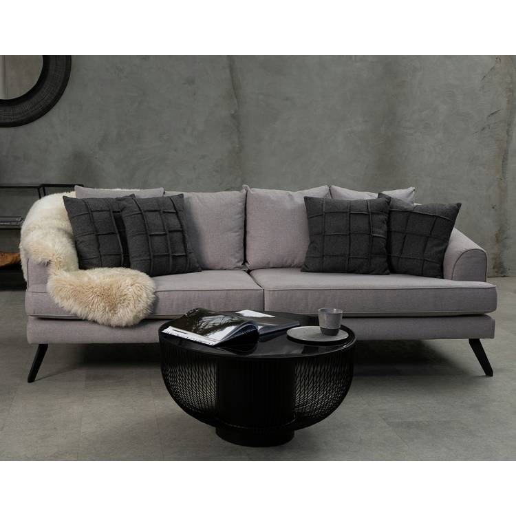 Fifty Five South Trento Round Coffee Table - Black 0