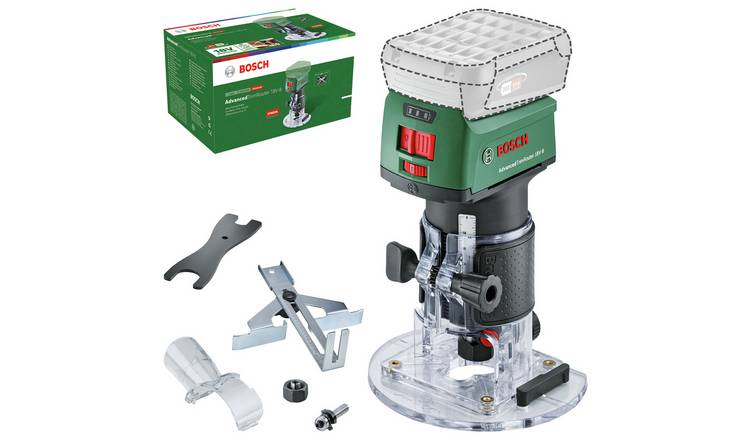Bosch Cordless Trim Plunge Router - 18V