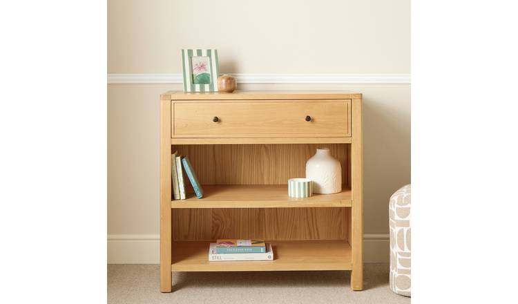 Habitat Finchley 1 Drawer Console Table - Oak