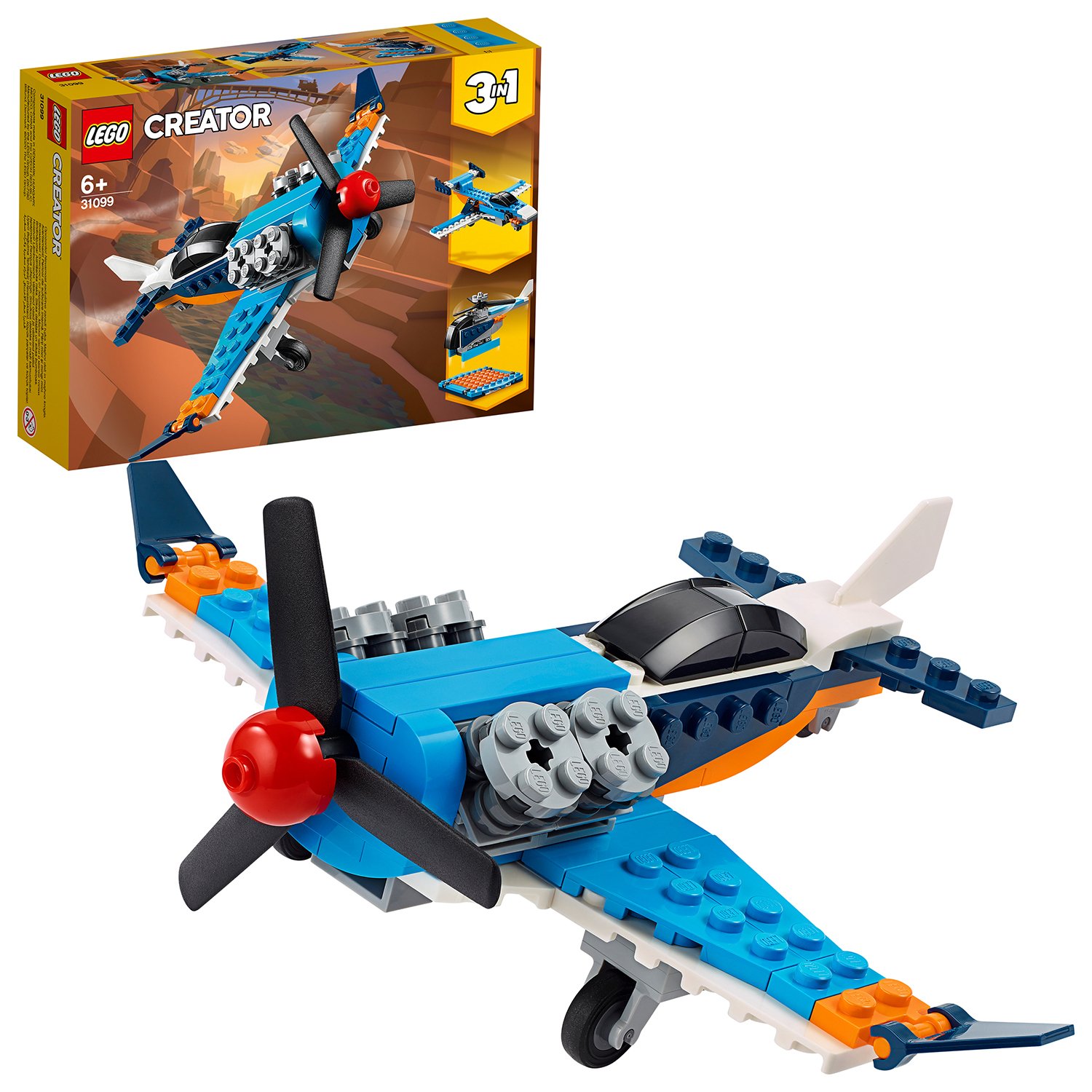 LEGO Creator 3-in-1 Propeller Plane Building Set Review