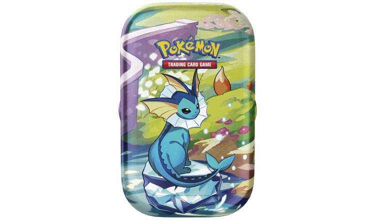 Pokemon Prismatic Evolutions Mini Tin Vaporeon