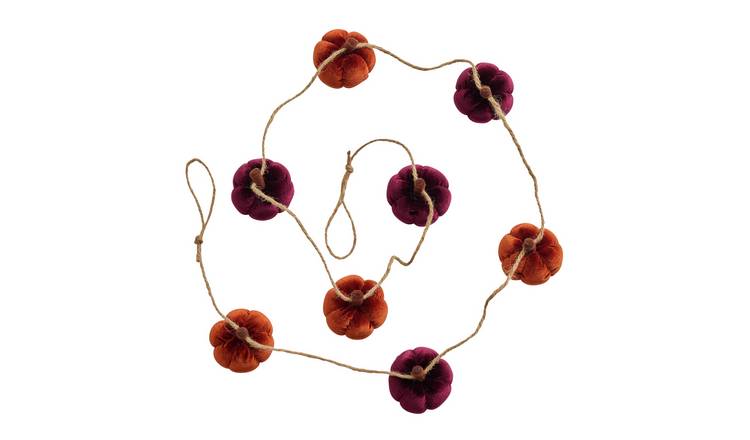 Home Felt Pumpkin Halloween Garland