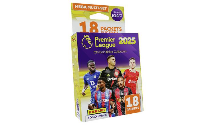 Panini Premier League Sticker Mega Multiset