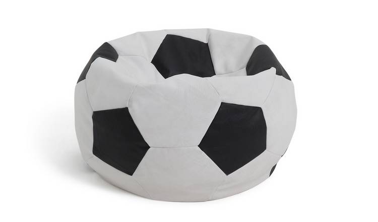 Bean bag black online and white