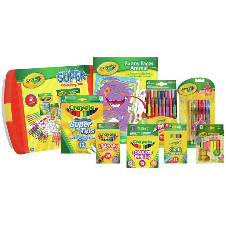 Crayola Super Colouring Tub 0