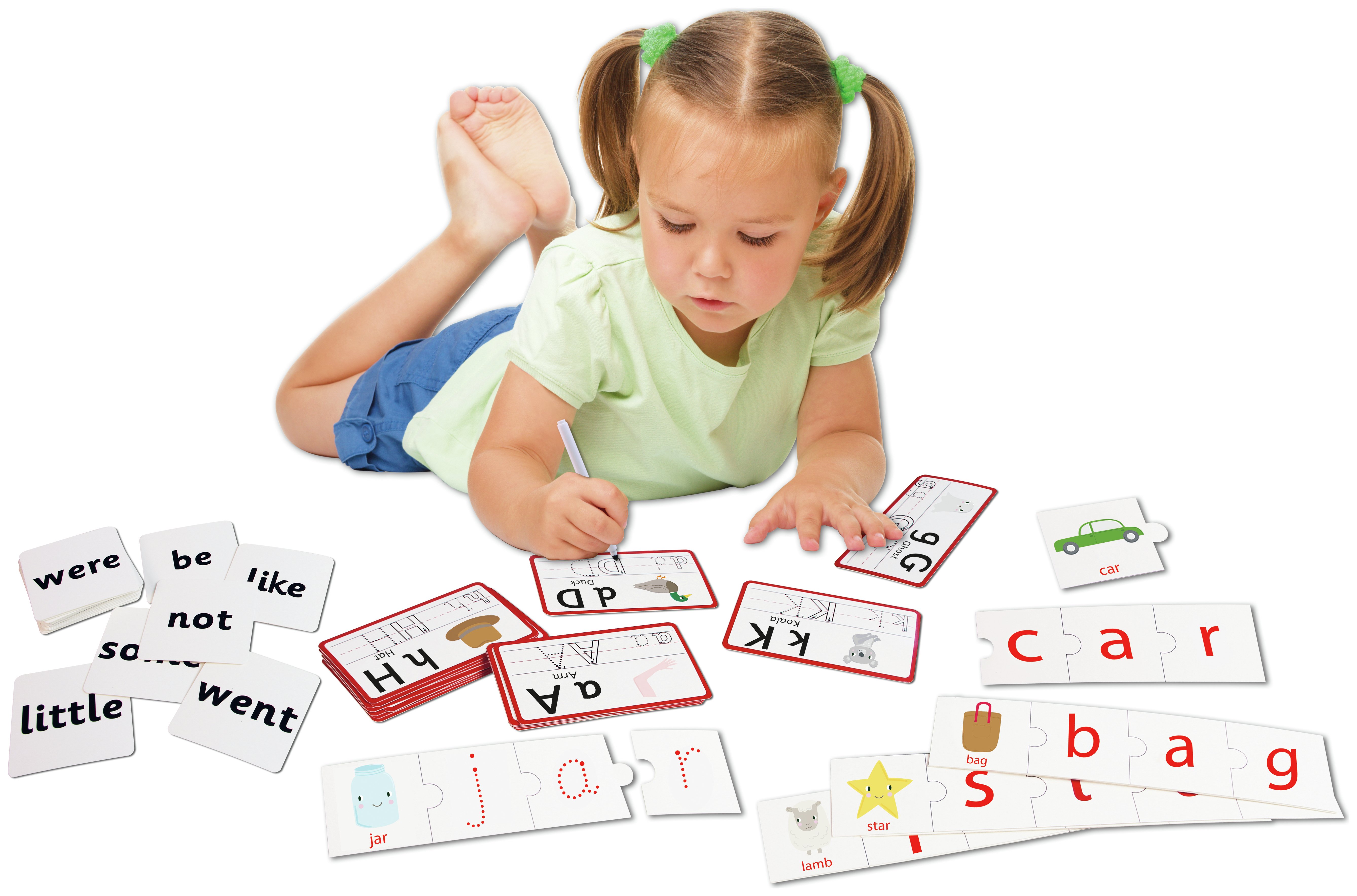 Chad Valley PlaySmart Spelling Cards - 90 Pack.