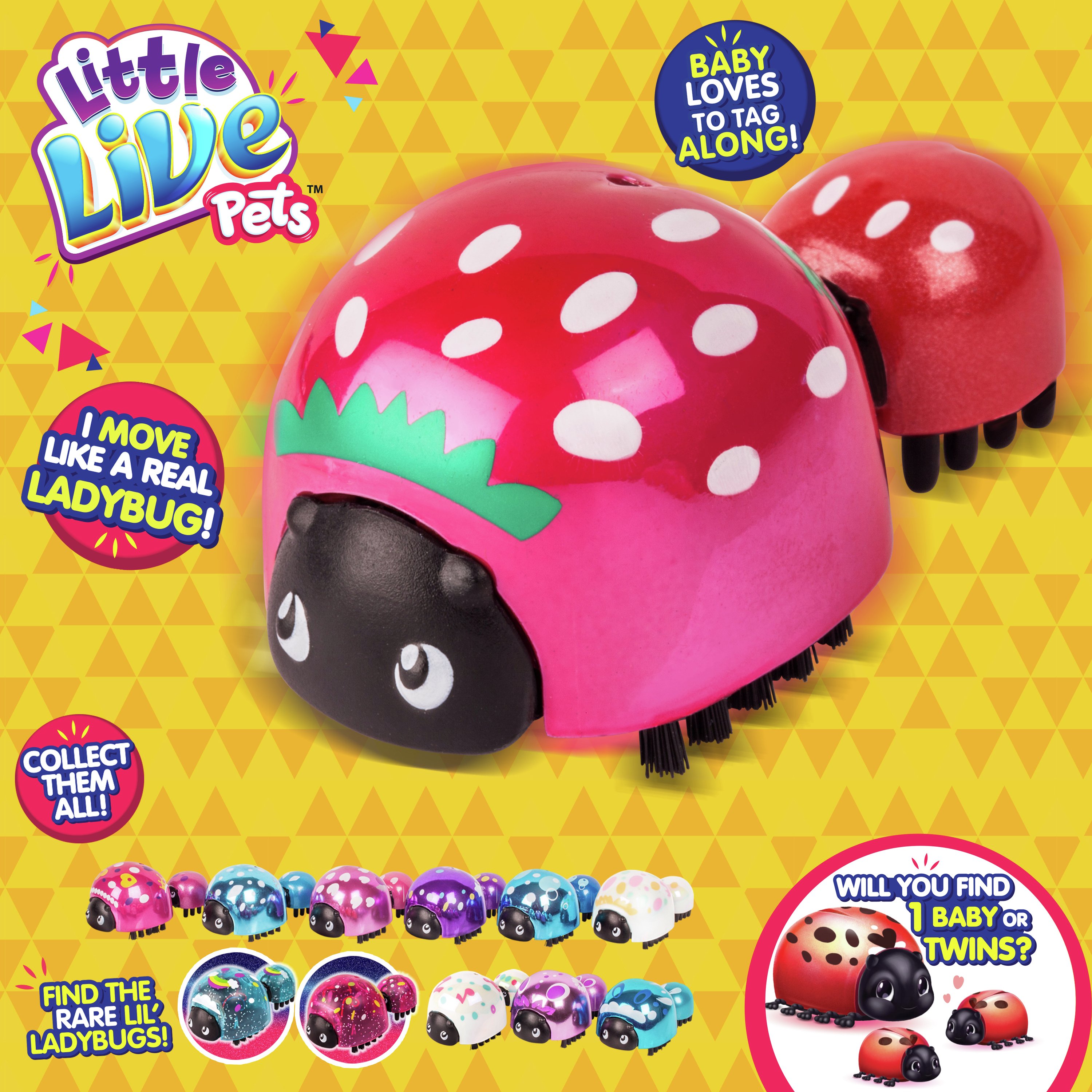 little live pets ladybug argos