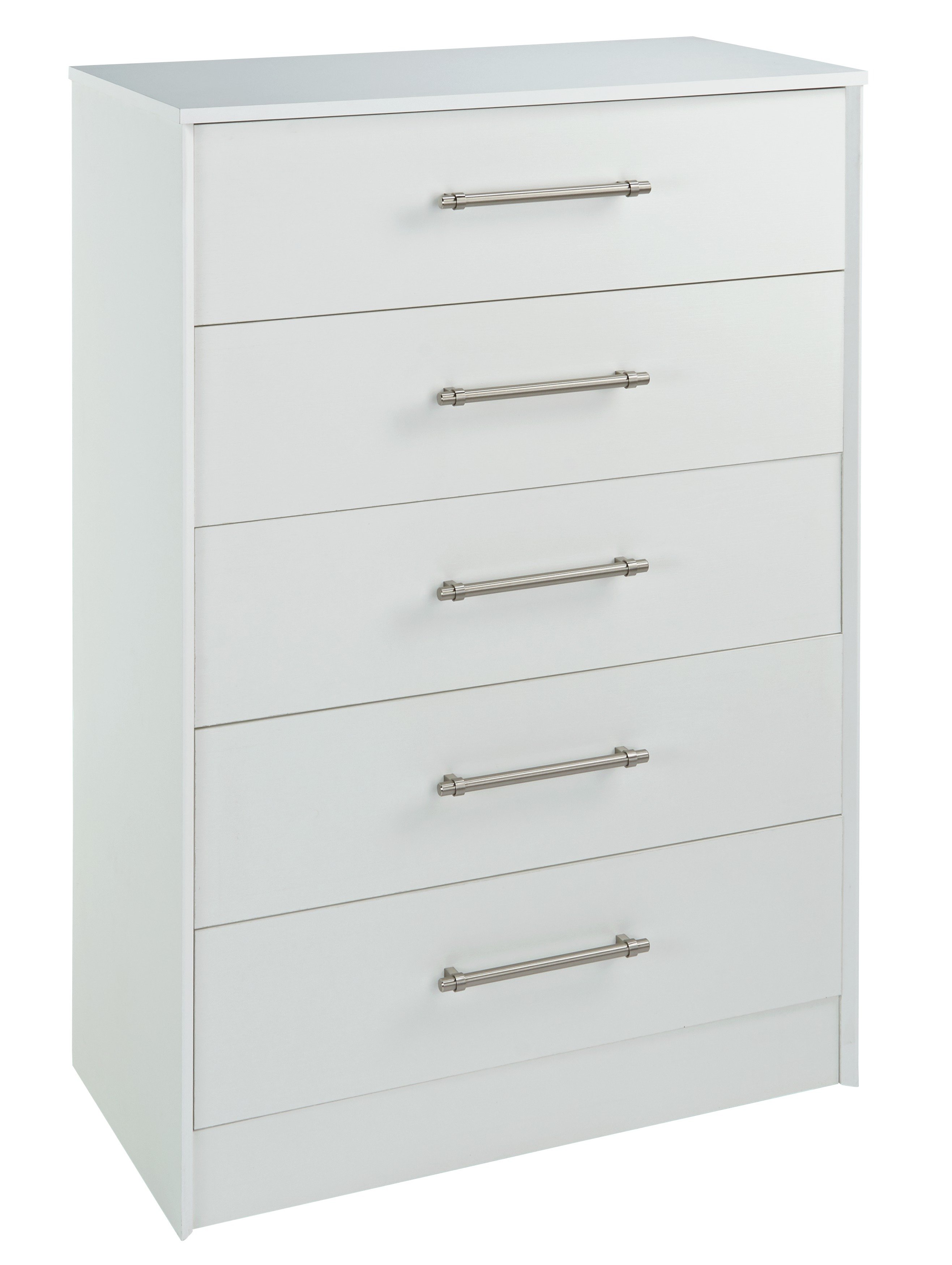 Victoria 5 Drawer Chest White. at Argos