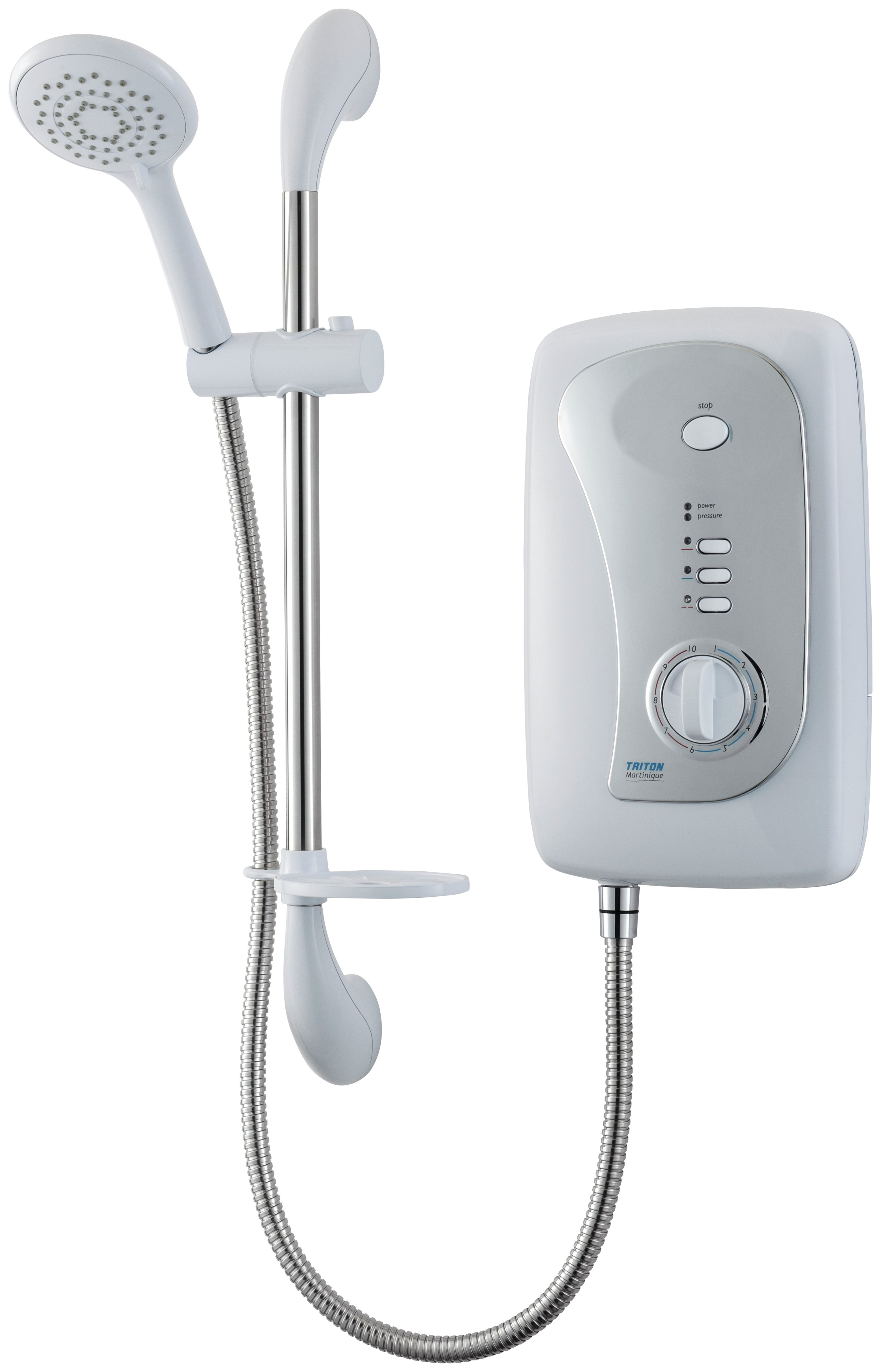 Triton Martinique 8.5kw Electric Shower - White