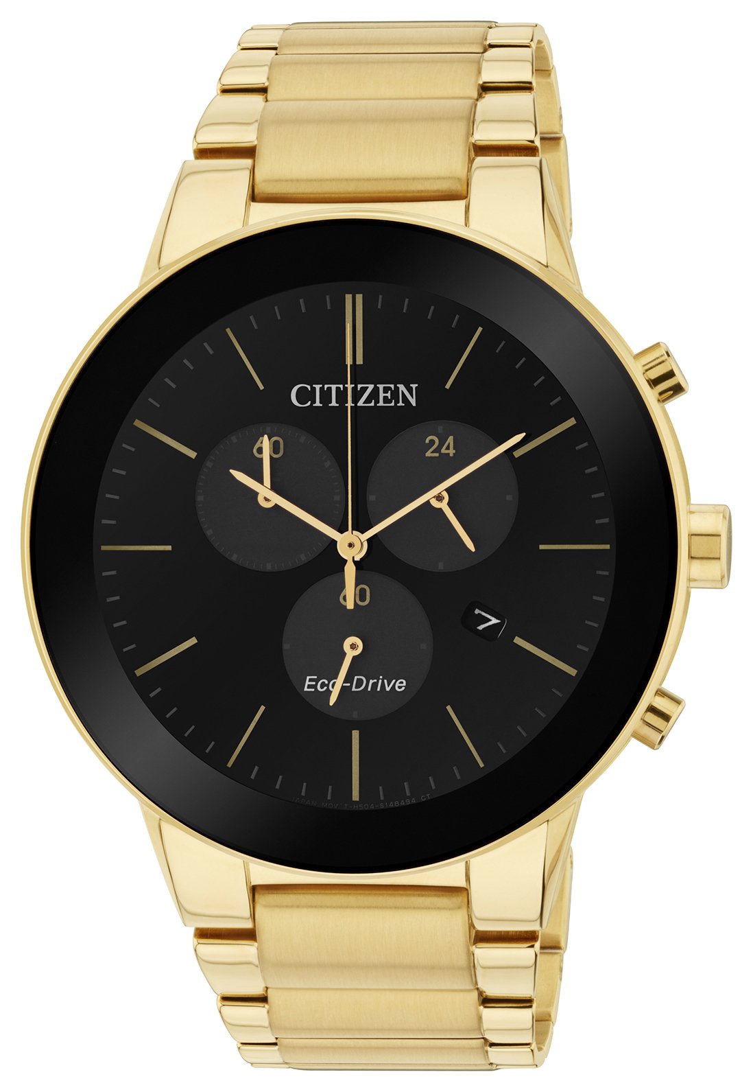 Citizen Mens Chronograph Gold Coloured Stainless Steel Watch Review