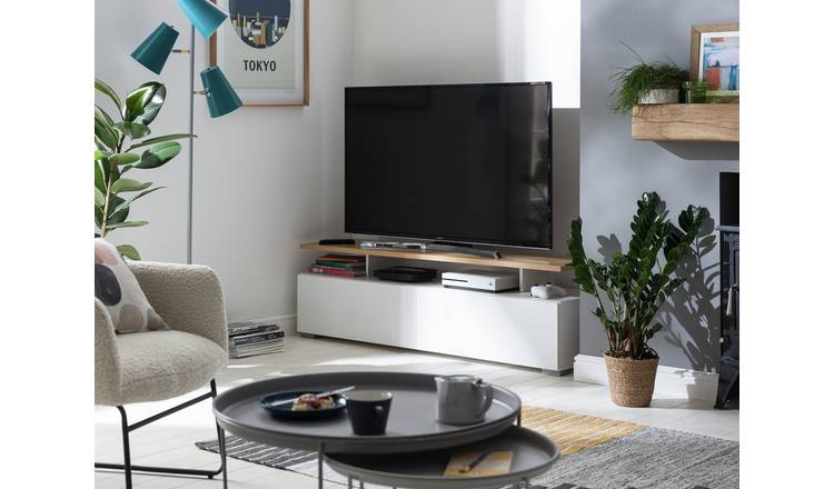 Argos floating outlet tv stand