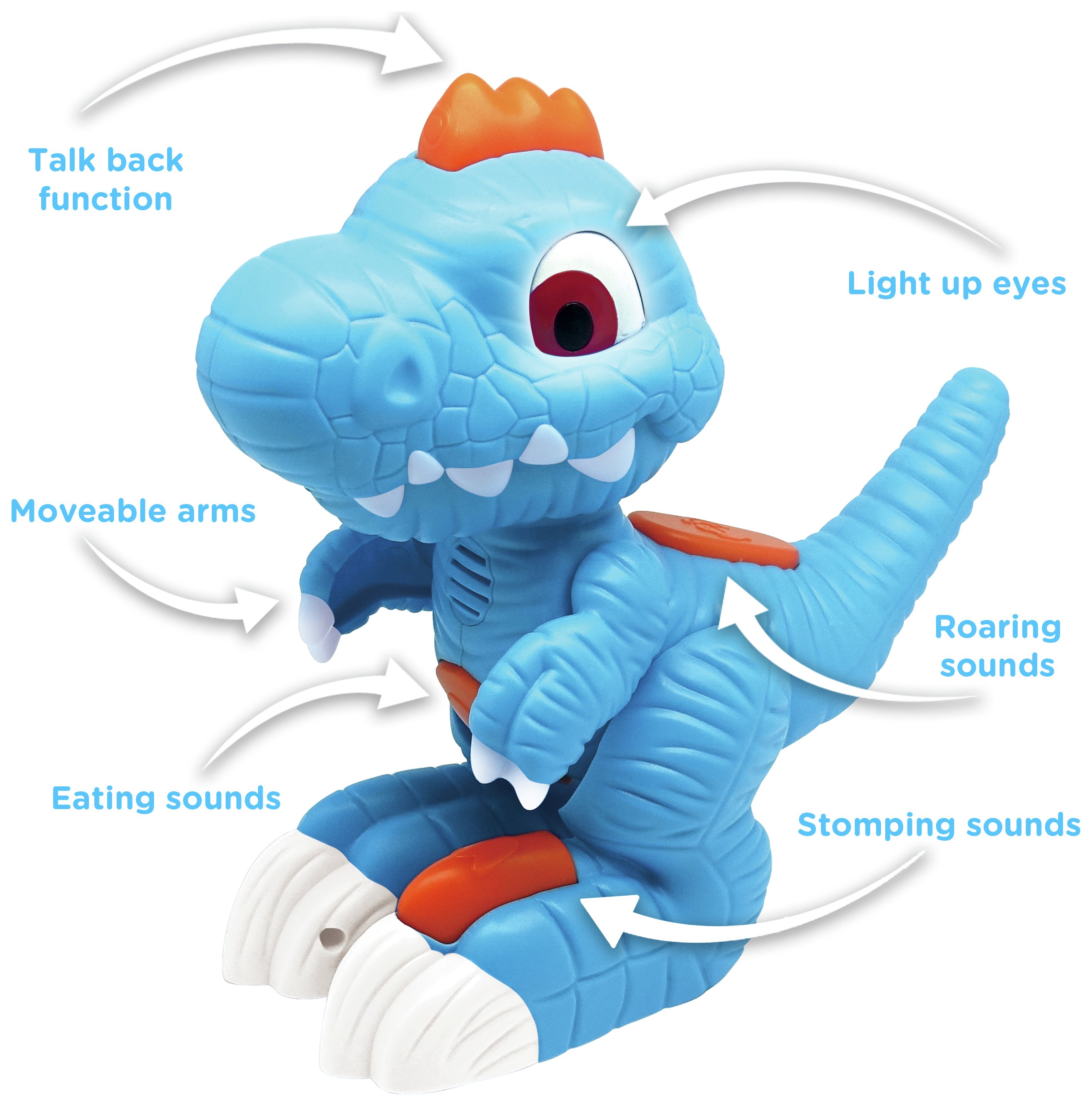 Chad Valley Talk and Touch TRex Reviews