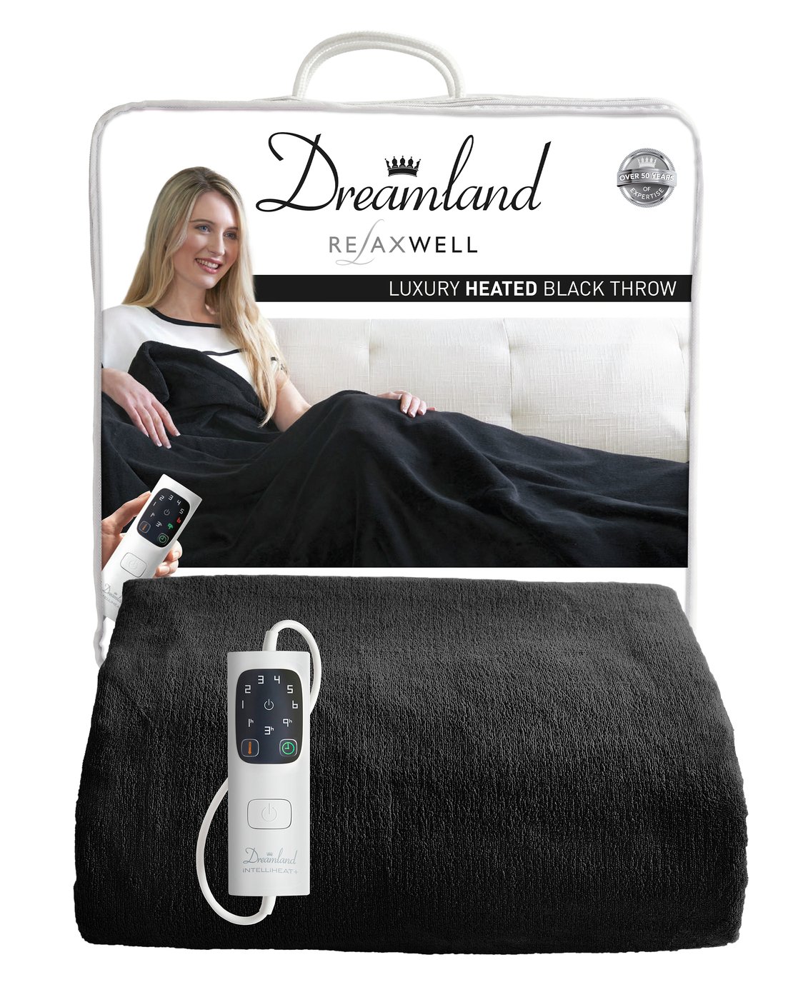 Relaxwell by Dreamland Luxury Velvety Heated Throw Reviews
