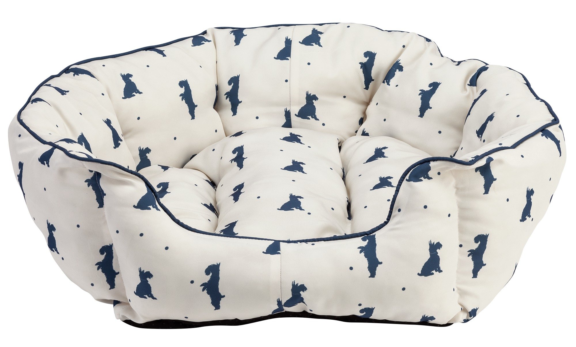 Alfie Oval Large Cream Pet Bed